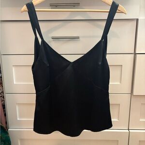 Reformation silk backless top